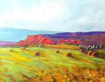 Landscape Gallery paintings by Ellen Johnson